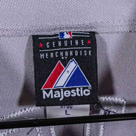 New York Yankees Derek Jeter Majestic Jersey Sewn Large MLB Baseball - Picture 6 of 9